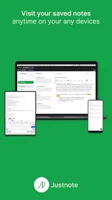Justnote android App screenshot 7